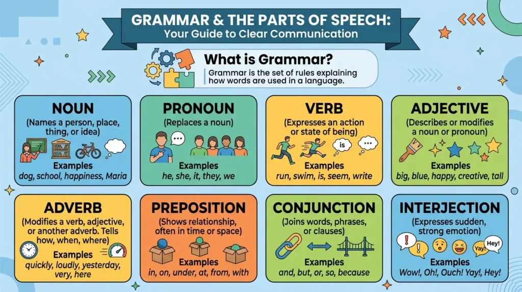Guidance: Grammar and Part of Speech