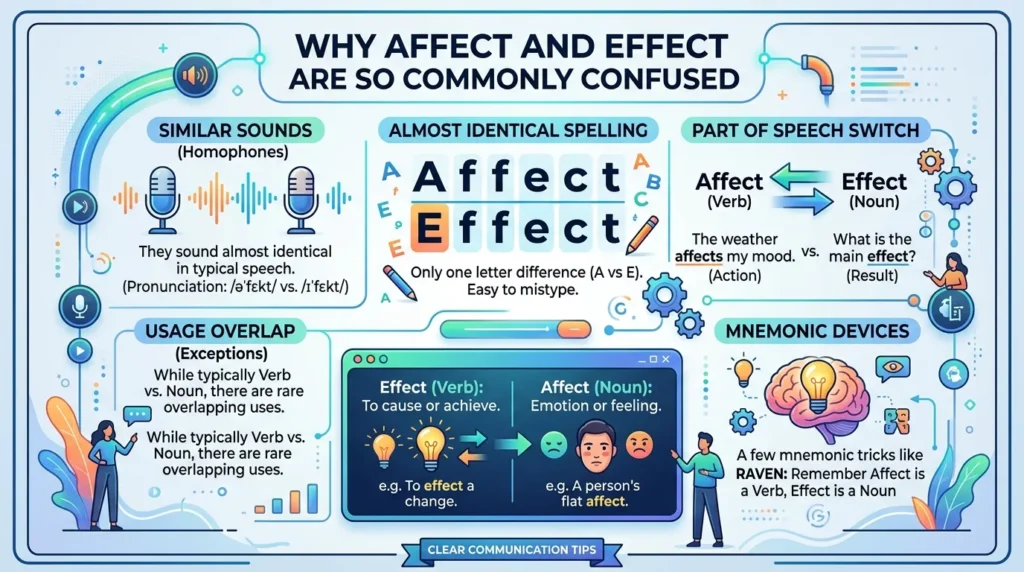 Why Are Affect and Effect So Commonly Confused?