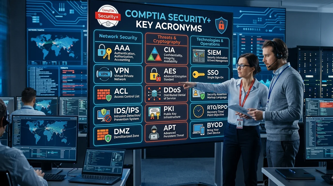 comptia security acronyms