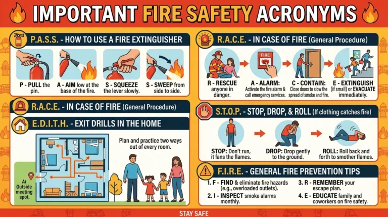 fire acronyms list