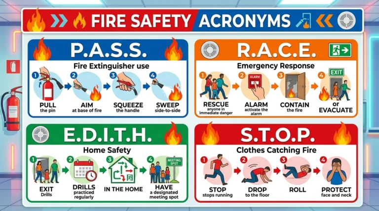 fire safety acronyms