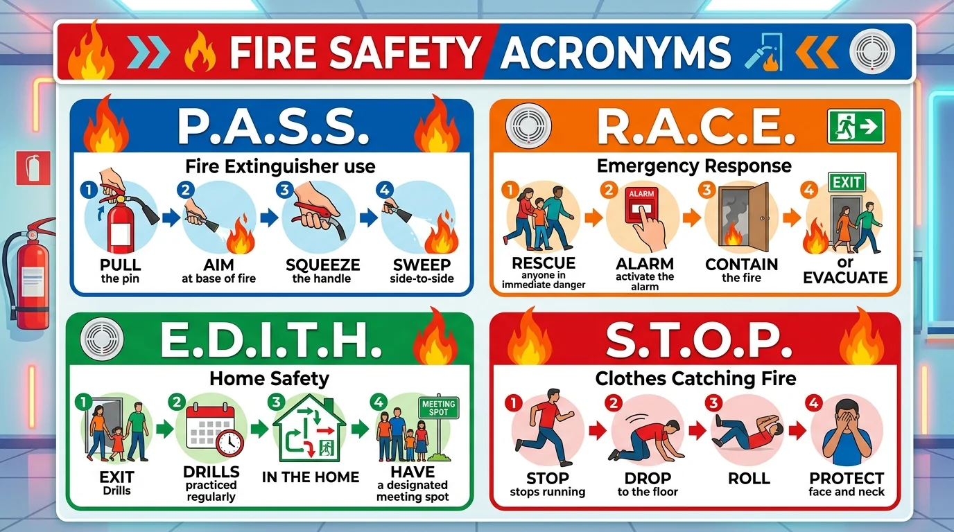 fire safety acronyms