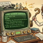 funny acronyms generator