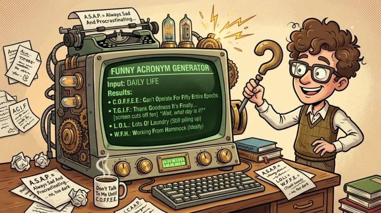 funny acronyms generator