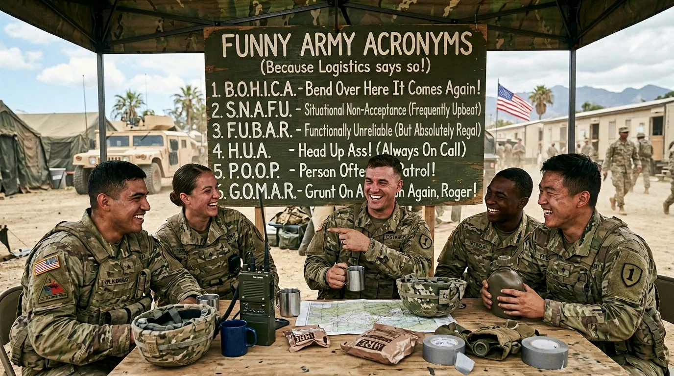funny army acronyms