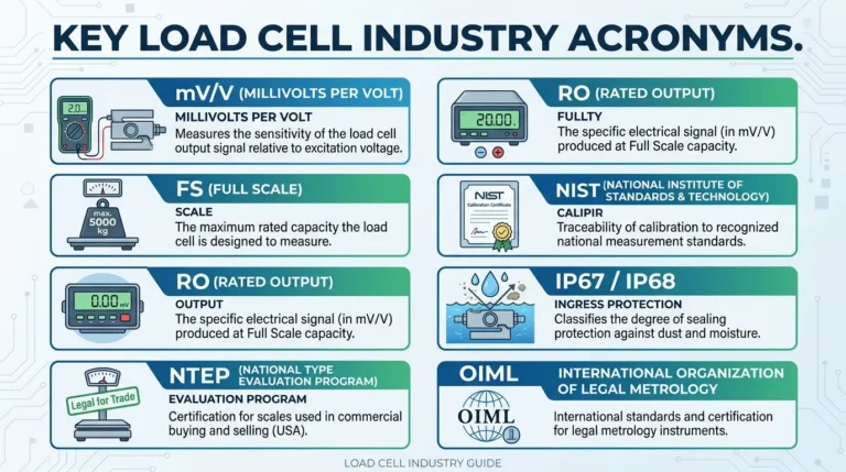 load cell industry acronyms