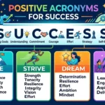 positive acronyms for success