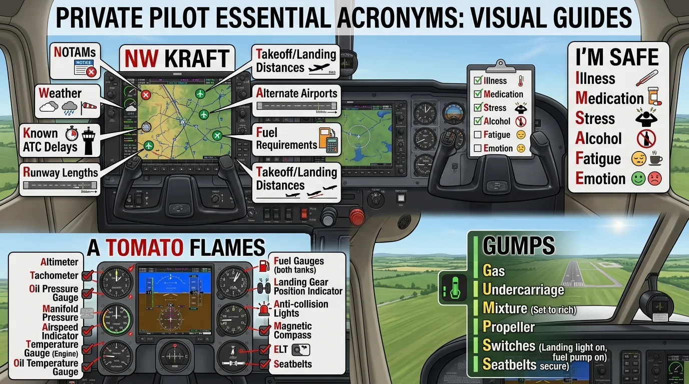 private pilot acronyms