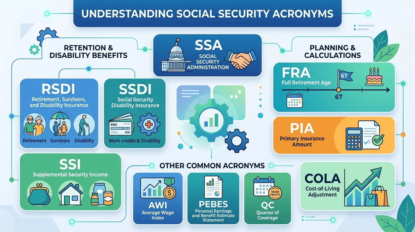social security acronyms