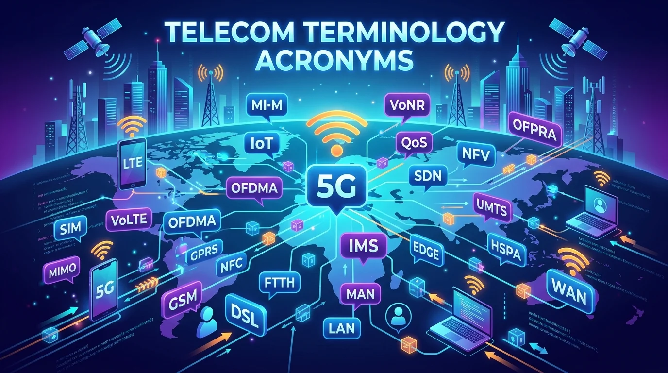 telecom terminology acronyms