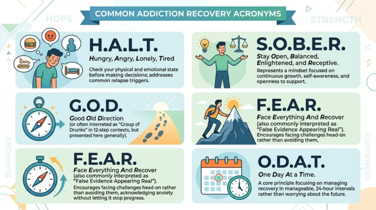addiction recovery acronyms