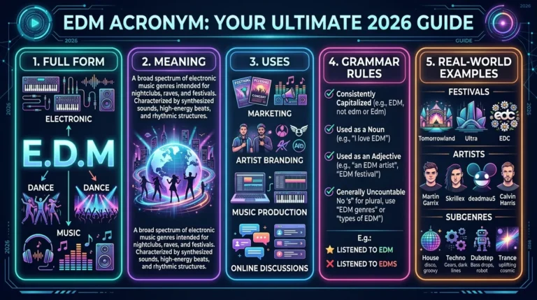 EDM Acronym