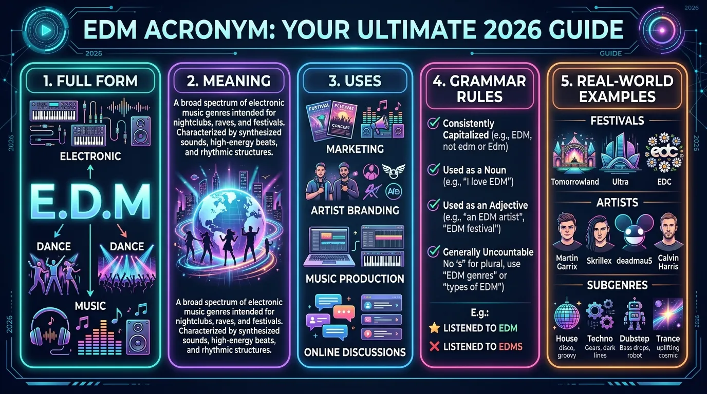 EDM Acronym