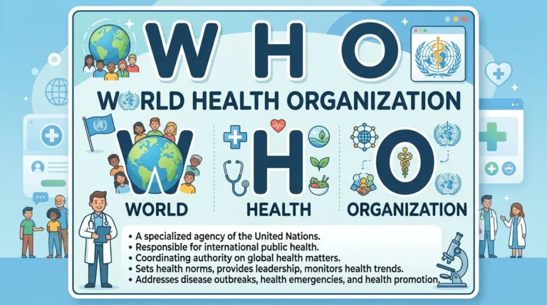 WHO Acronym Meaning