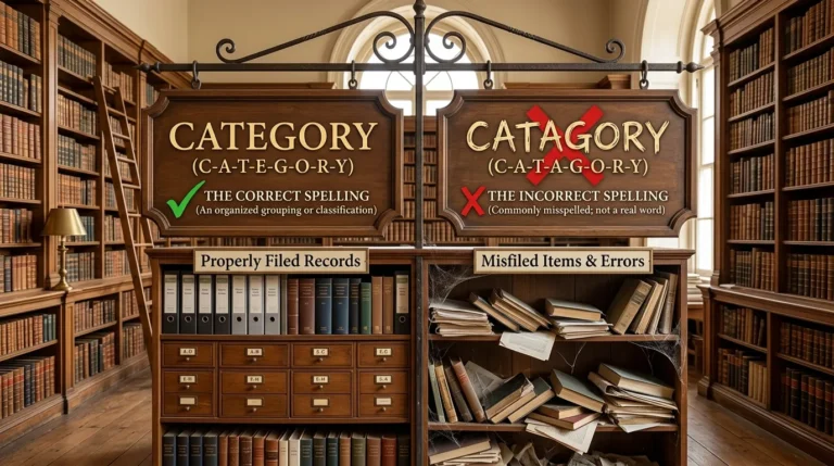 Category or Catagory