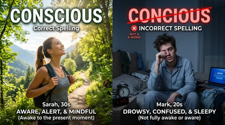 Conscious or Concious