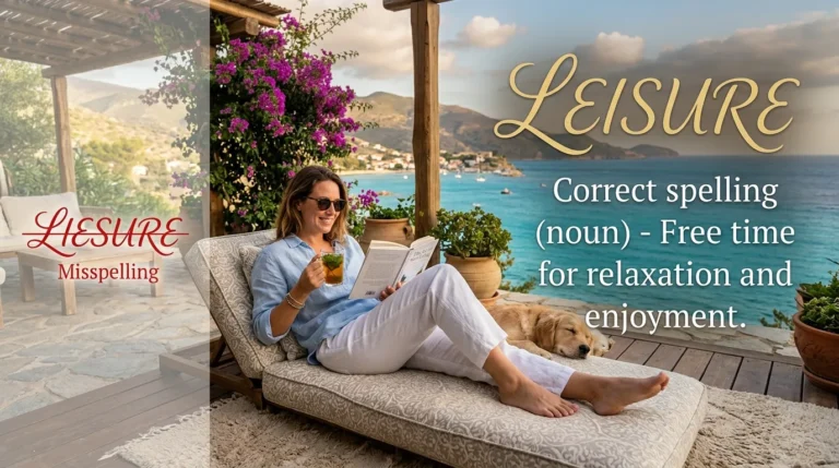 Leisure or Liesure