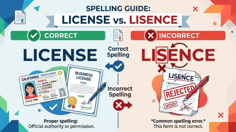 License or Lisence