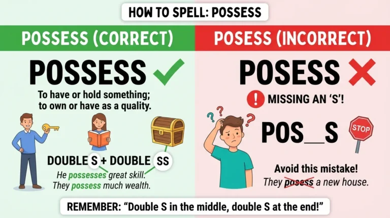 Possess or Posess
