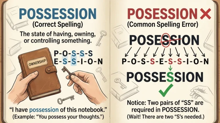 Possession or Posession