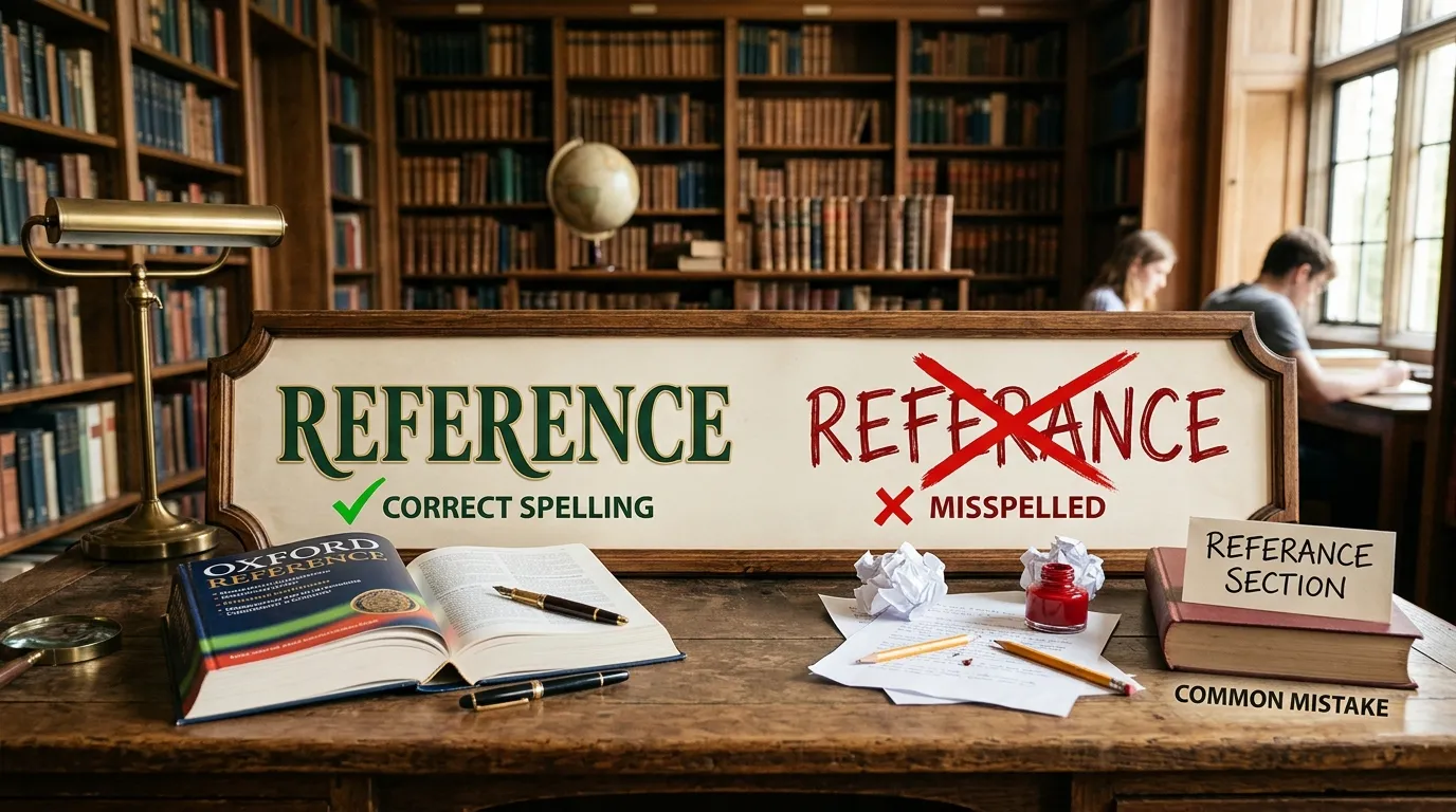 Reference or Referance