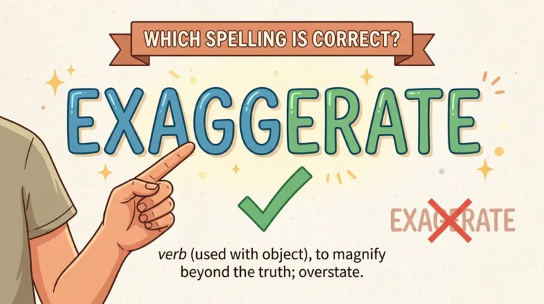 Exaggerate or Exagerate