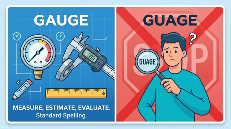 Gauge or Guage