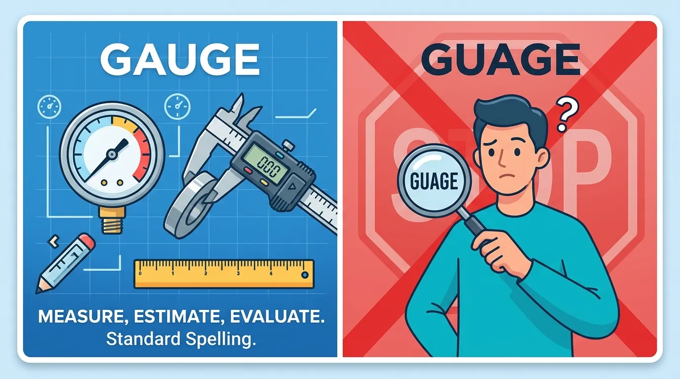 Gauge or Guage