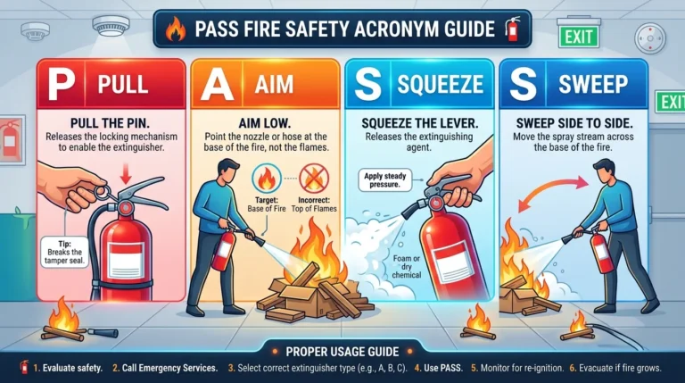 PASS Fire Safety Acronym