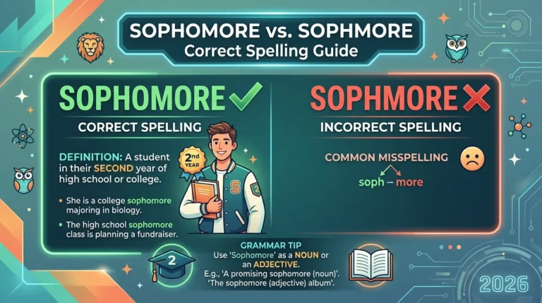 Sophomore or Sophmore