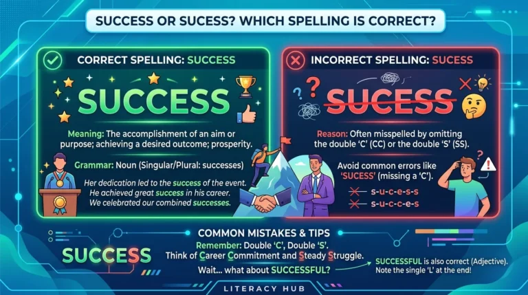 Success or Sucess