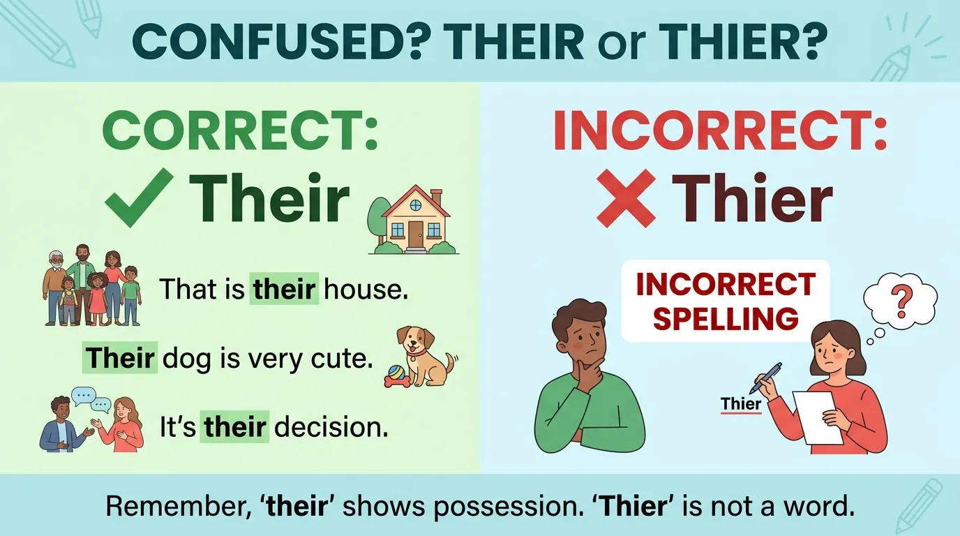 Their or Thier