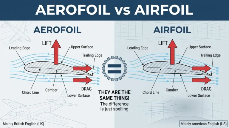 aerofoil vs airfoil