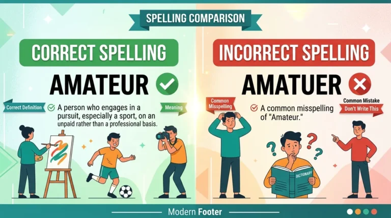 Amateur vs Amatuer: Which Spelling Is Correct?
