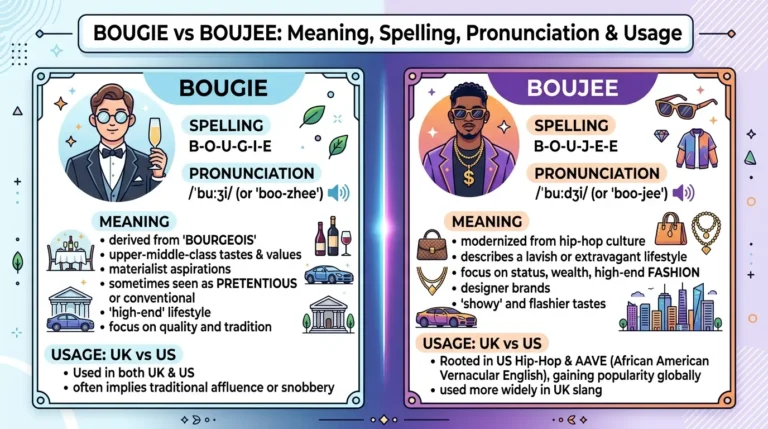 Bougie vs Boujee