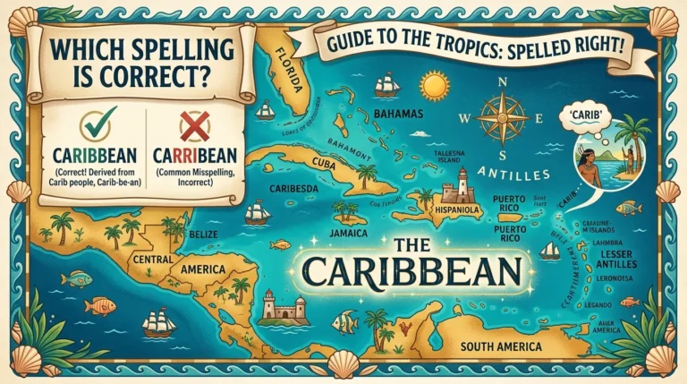 Caribbean vs Carribean: Which Spelling Is Correct?