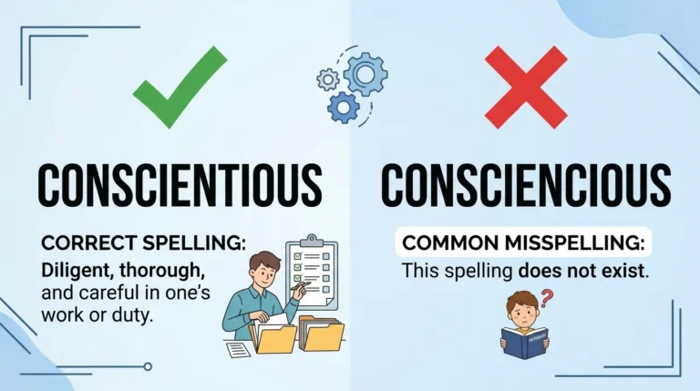 Conscientious vs. Consciencious: Which Spelling Is Correct?
