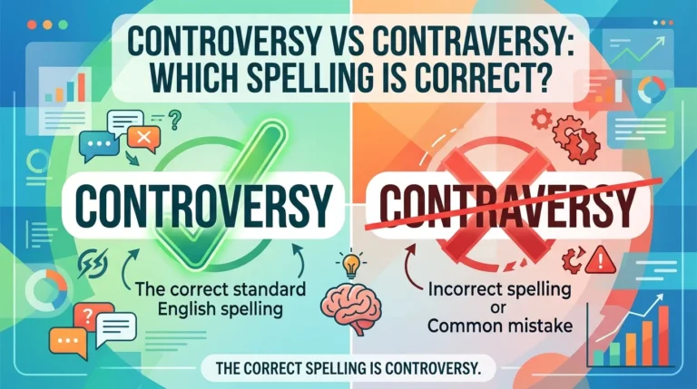 Controversy vs Contraversy: Which Spelling Is Correct?