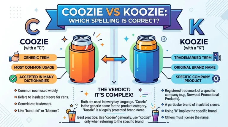 Coozie vs Koozie: Which Spelling Is Correct?