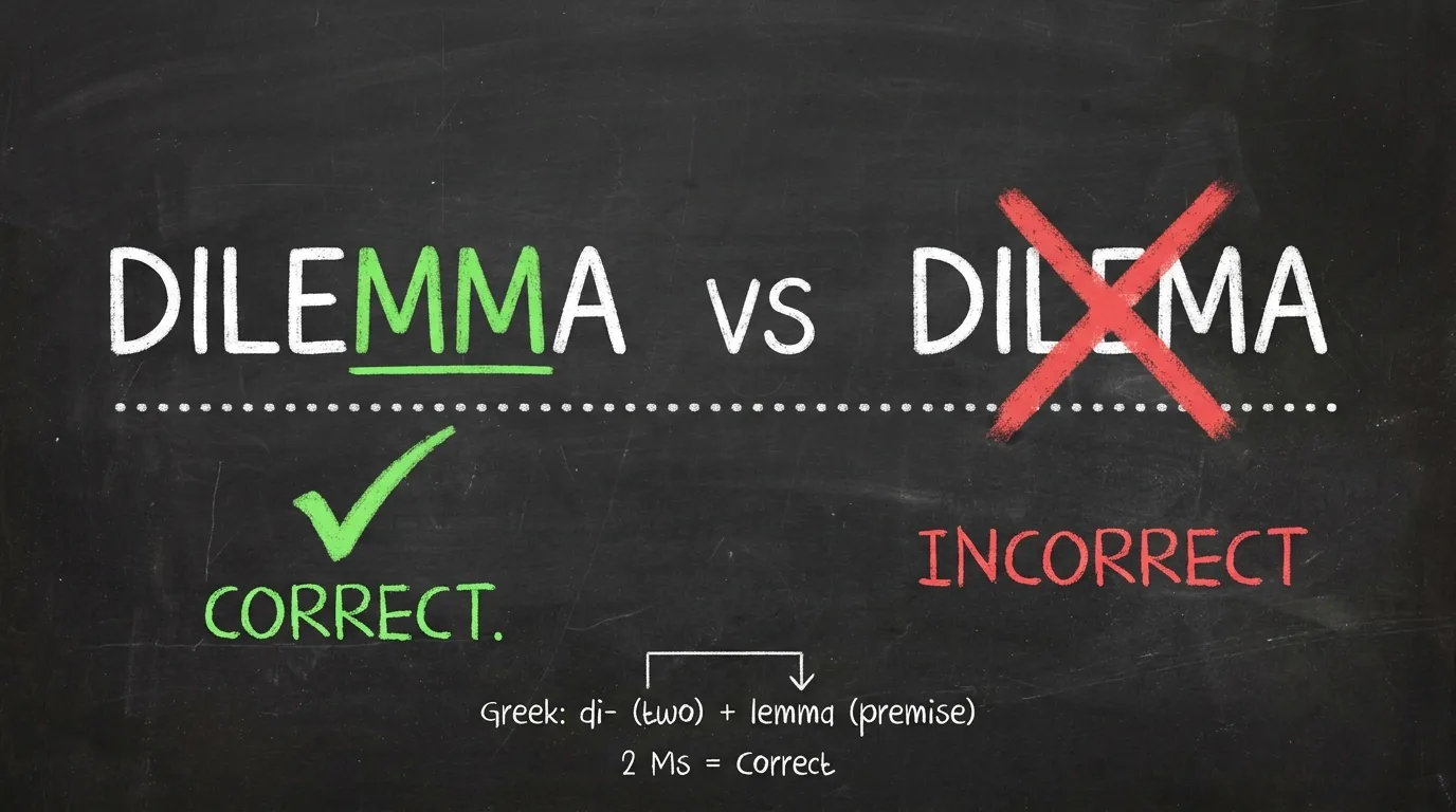 Dilemma vs Dilema: Which Spelling Is Correct?
