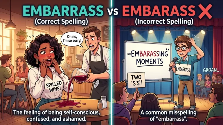 embarrass vs embarass