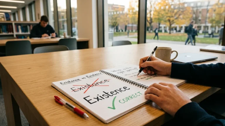 Existence vs Existance: Which Spelling Is Correct?