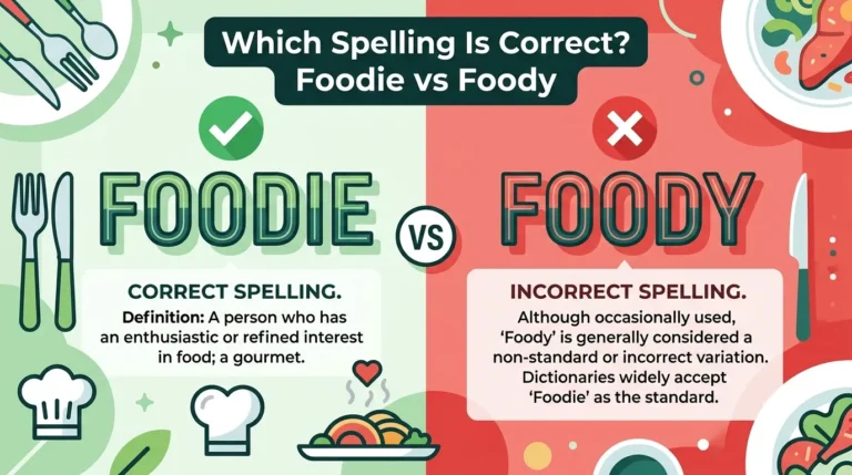 Foodie vs Foody: Which Spelling Is Correct?