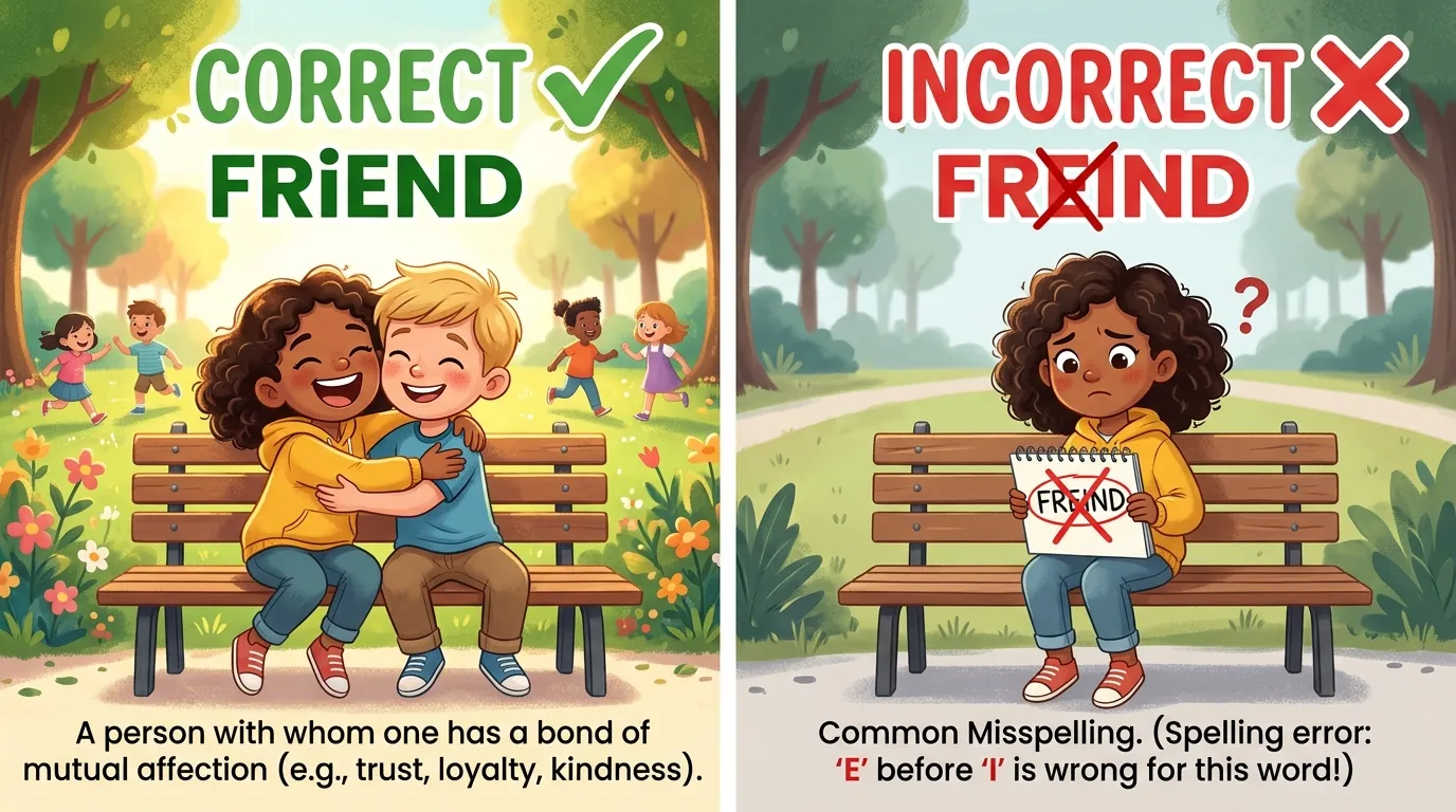 friend vs freind