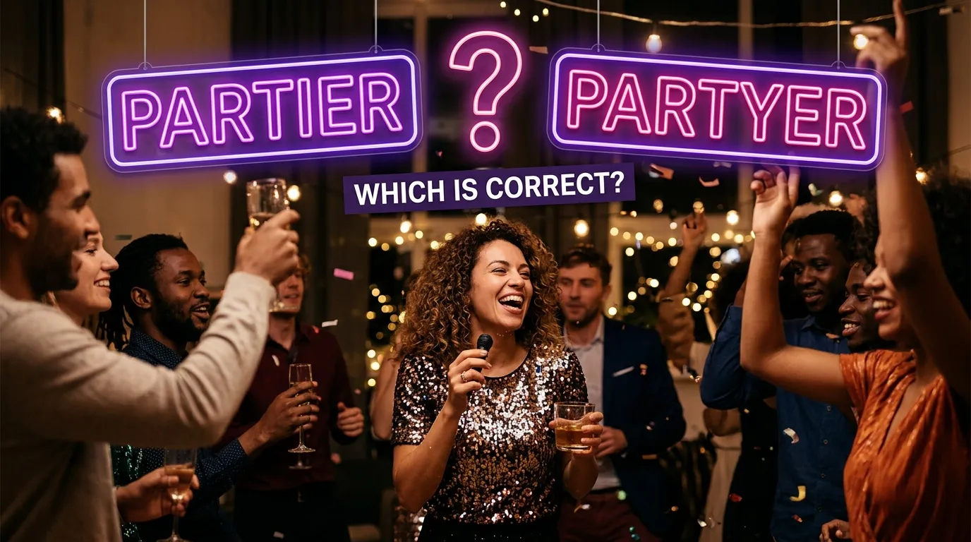 Partier vs Partyer: Which Spelling Is Correct?