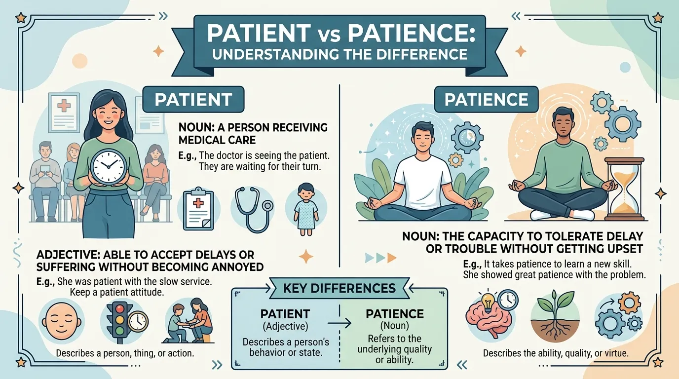 Patient vs Patience