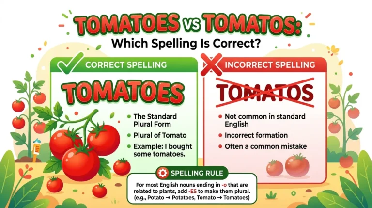 Tomatoes vs Tomatos: Which Spelling Is Correct?