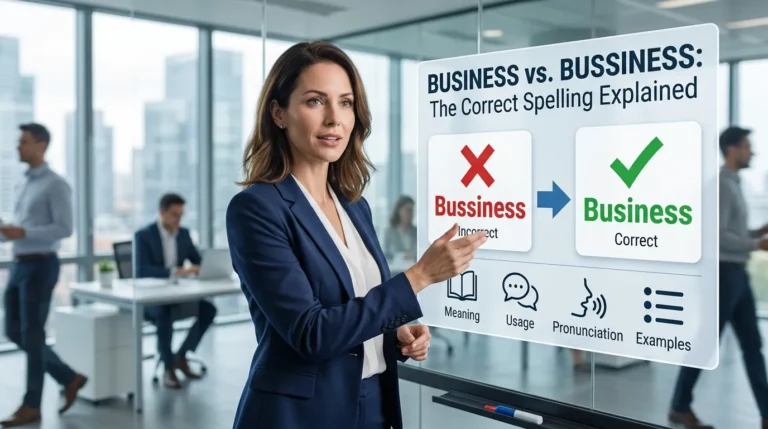 Business vs Bussiness: Which Spelling Is Correct?