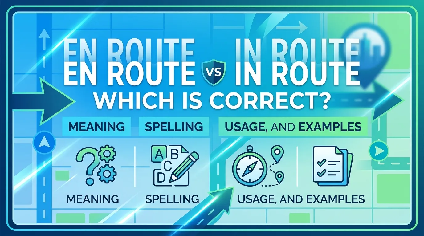 En Route vs In Route: Which Is Correct?