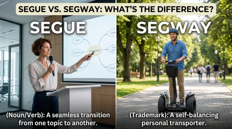 Segue vs. Segway